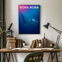 Bora Bora Underwater Adventure Poster