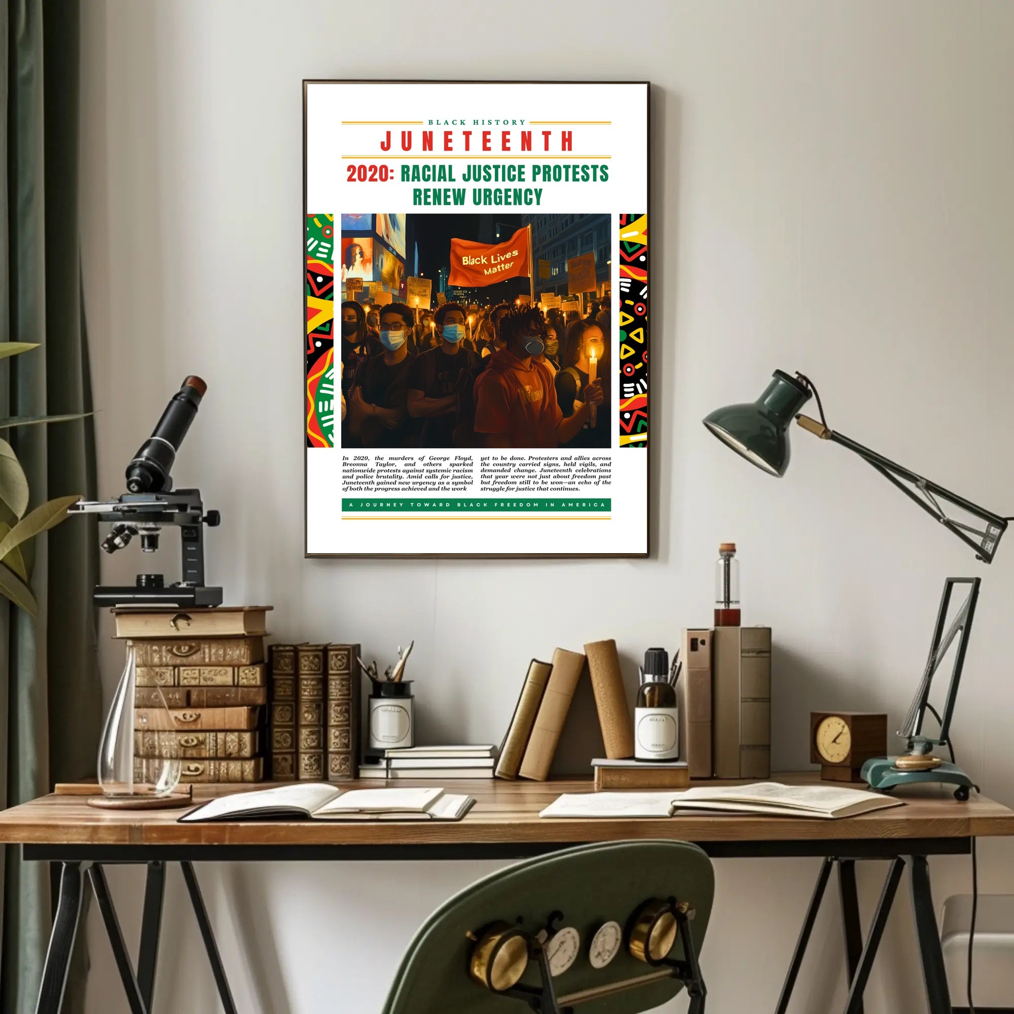 Black History Movement Empowerment Cultural or Heritage Poster
