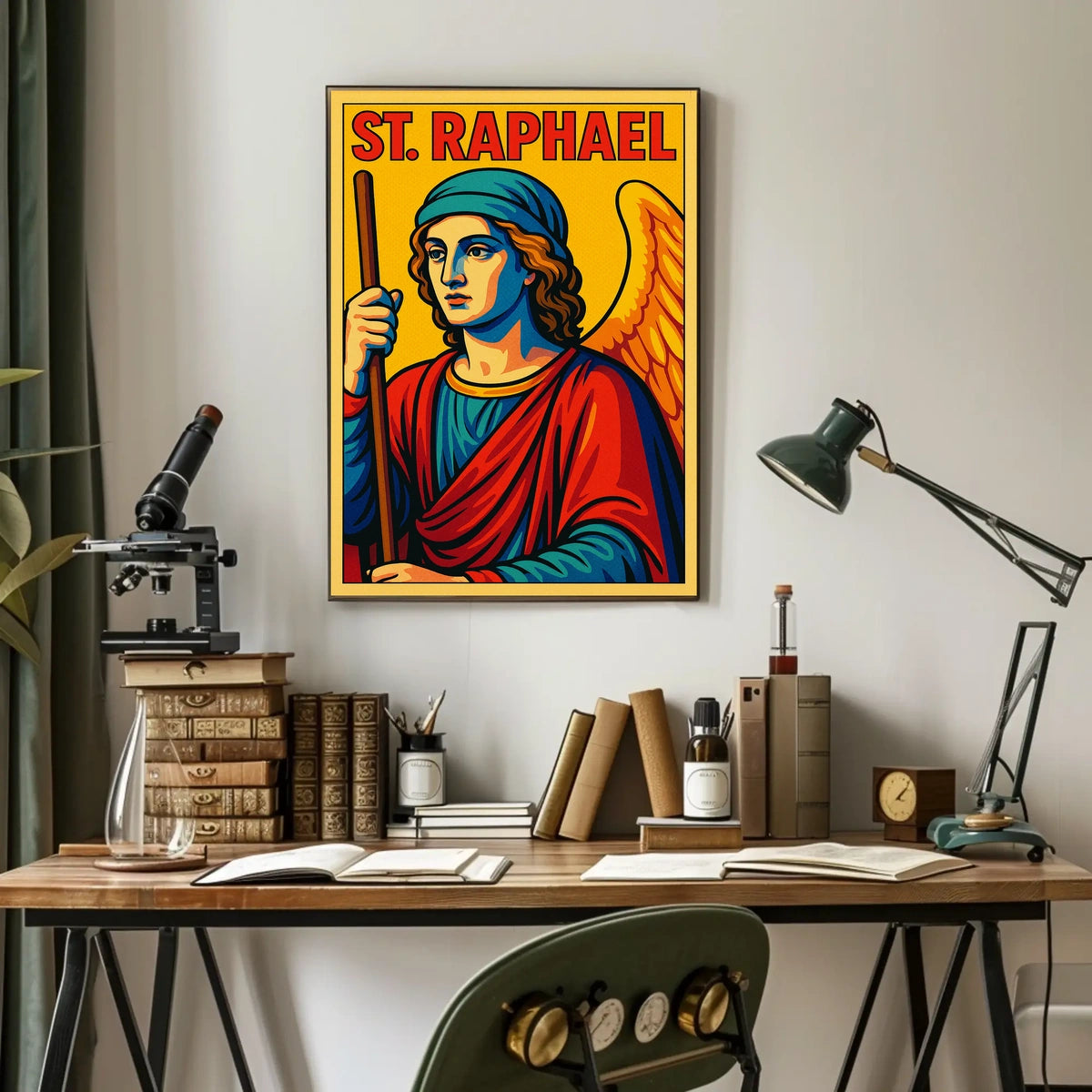 St. Raphael Poster