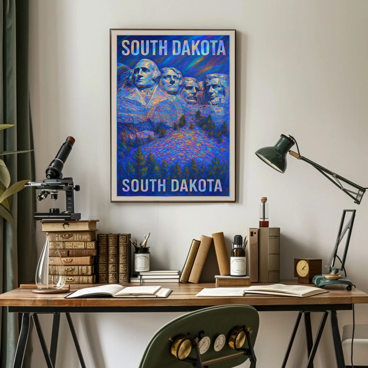 Mount Rushmore In South Dakota Poster