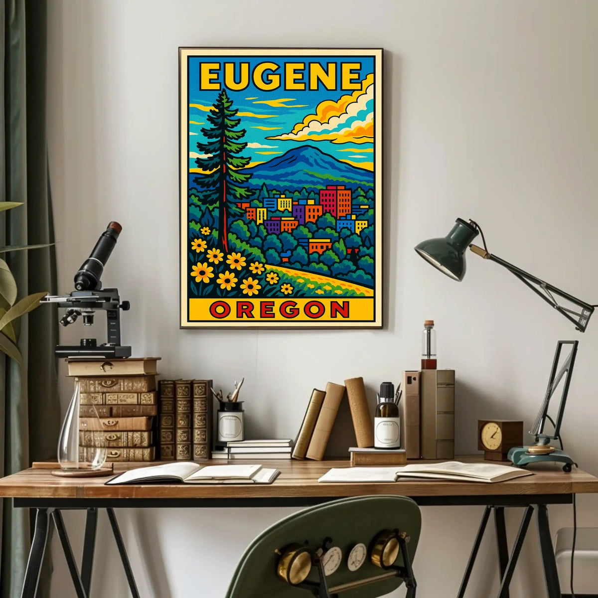 Eugene, Oregon Poster