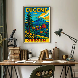 Eugene, Oregon Poster