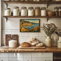 Monaco Harbor A Scenic View Poster