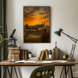 Sunset Squadron Poster