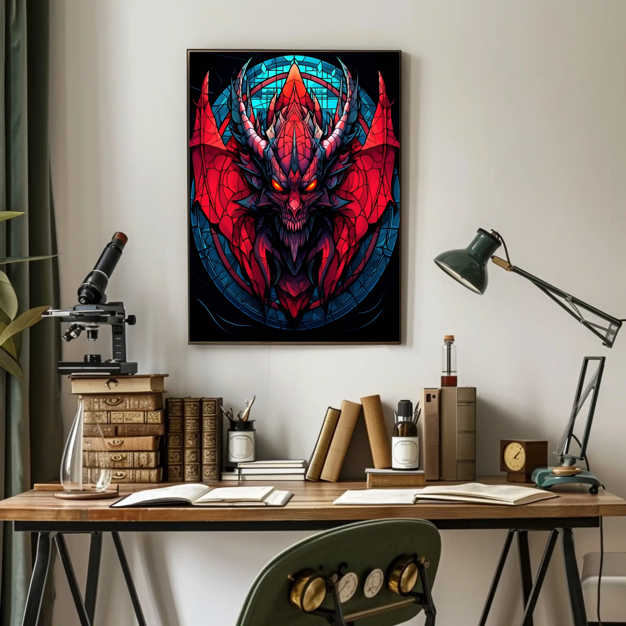The Crimson Beast Poster PosterGoat