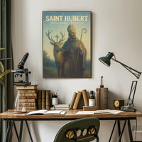 Saint Hubert Patron Saint Of Hunters Poster