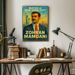 Zohra Mamdani Mayor of New York City Poster