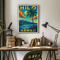 Hilo, Hawaii Poster