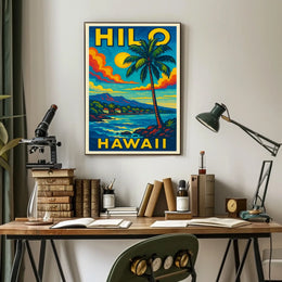 Hilo, Hawaii Poster