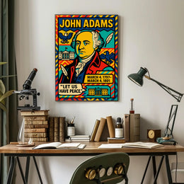 John Adams 2nd President Poster PosterGoat