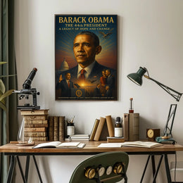 Barack Obama Hope and Change Presidential Poster