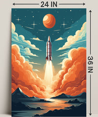 Cosmic Voyage Poster