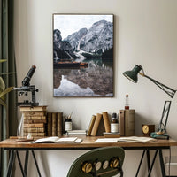 Tranquil Mountain Lake Poster