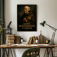 Saint Bernardine Of Siena Poster