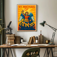 Archangel Michael Art poster