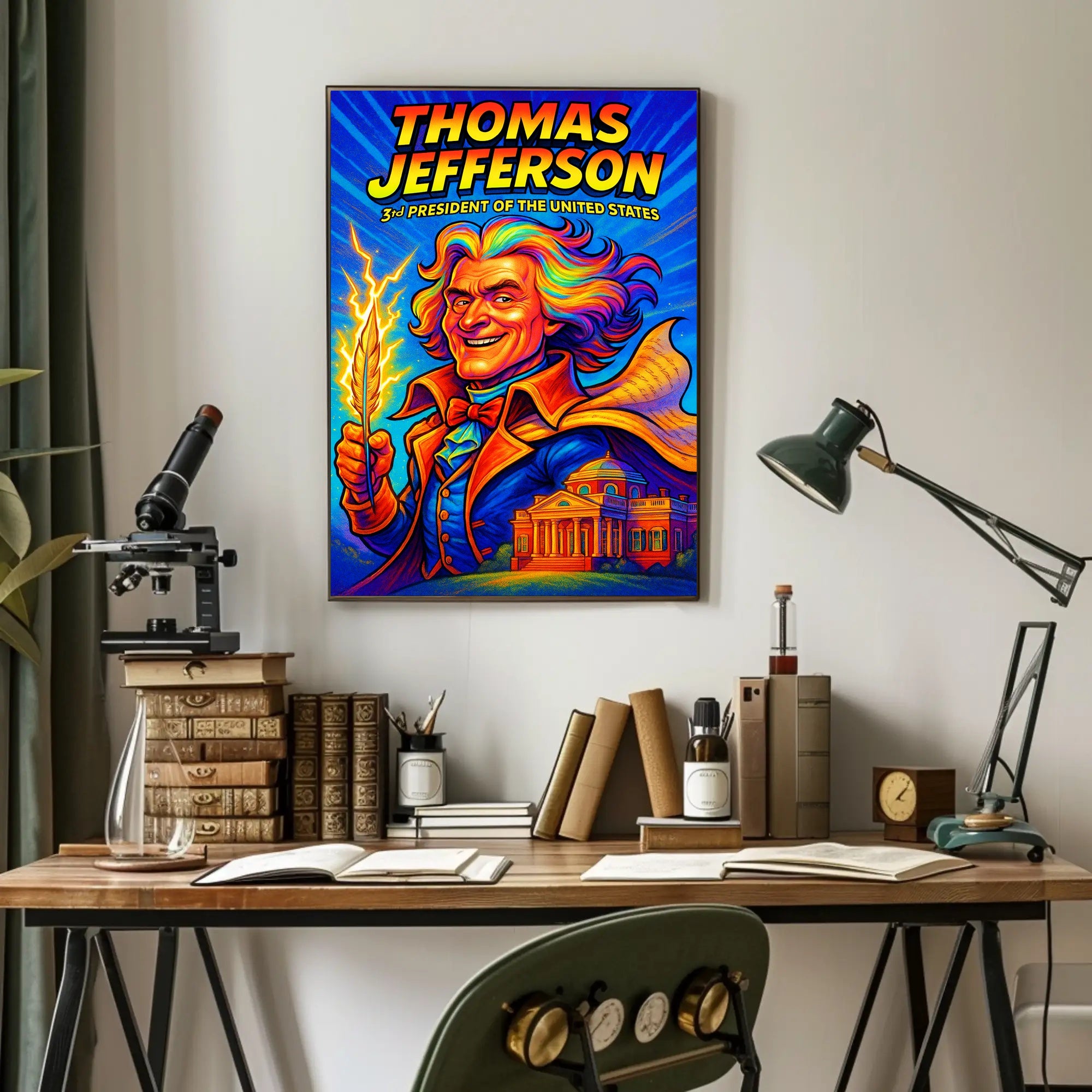 Thomas Jefferson 3rd President Poster PosterGoat