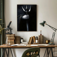Dramatic Medieval Sword Fantasy Mythology Poster PosterGoat