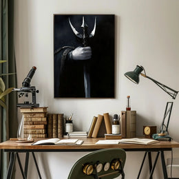Dramatic Medieval Sword Fantasy Mythology Poster PosterGoat