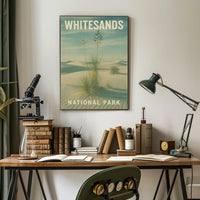 White Sands National Park Poster