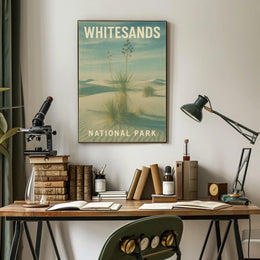 White Sands National Park Poster