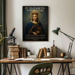 St Elizabeth Of Portugal Religious Poster Print