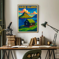 Faroe Islands Scenic Poster