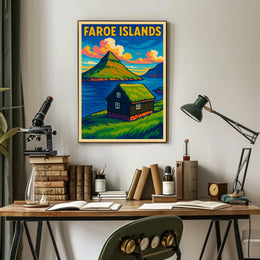 Faroe Islands Scenic Poster