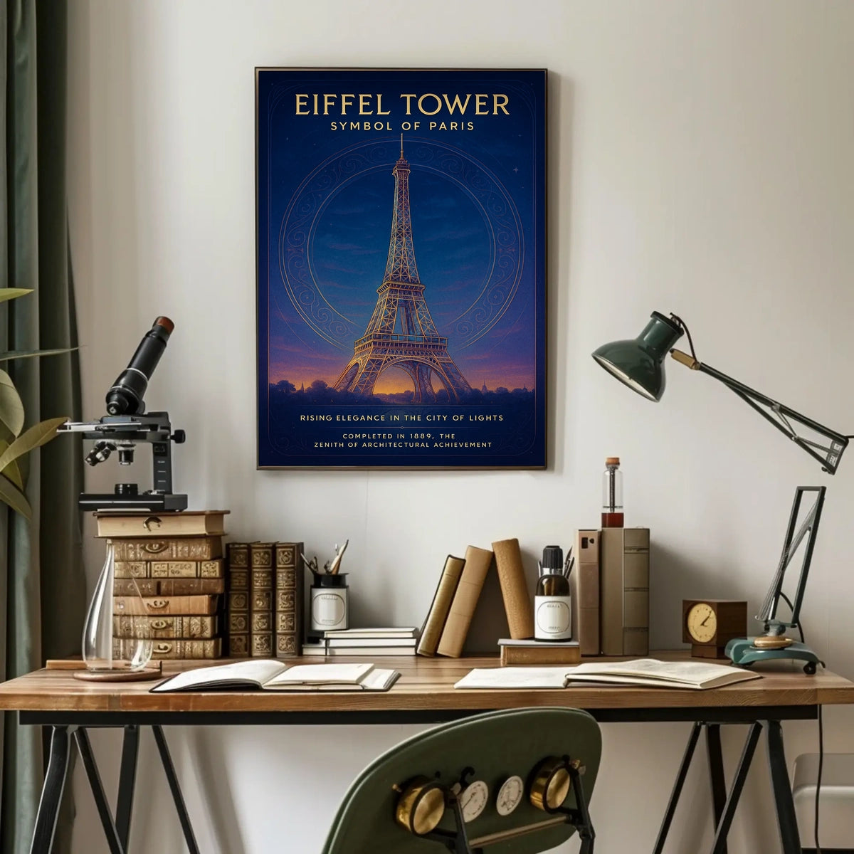 Eiffel Tower Symbol of Paris Poster