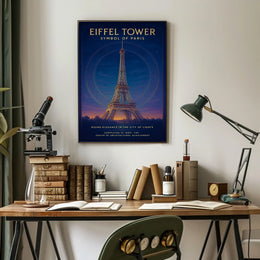 Eiffel Tower Symbol of Paris Poster