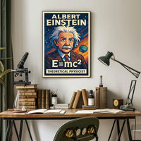Albert Einstein Theoretical Physicist Poster