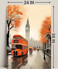 Autumn In London Poster PosterGoat