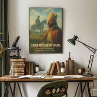 Saint Martin Of Tours Poster