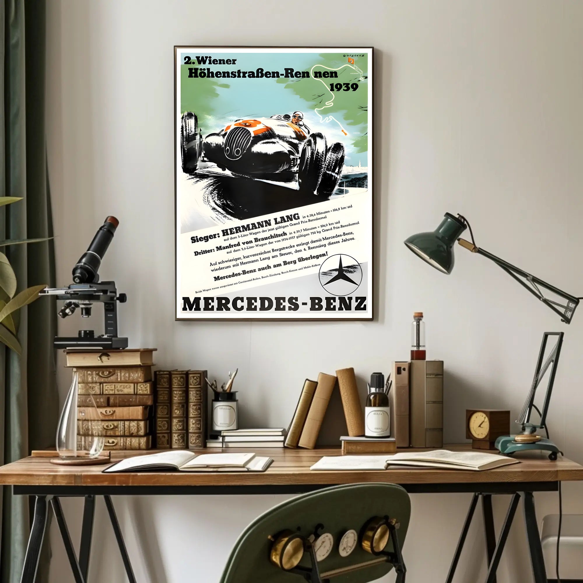 Vintage 1939 Travel Poster Art Print Decor