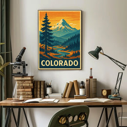 Majestic Colorado Landscape Poster