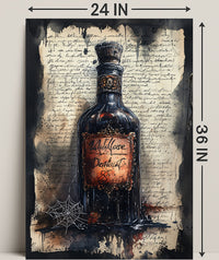 Vintage Potion Bottle Vintage Poster