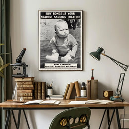 Baby Bond Salesman Poster PosterGoat