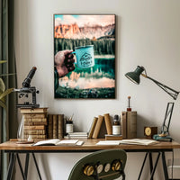 The Mountains Are Calling Poster