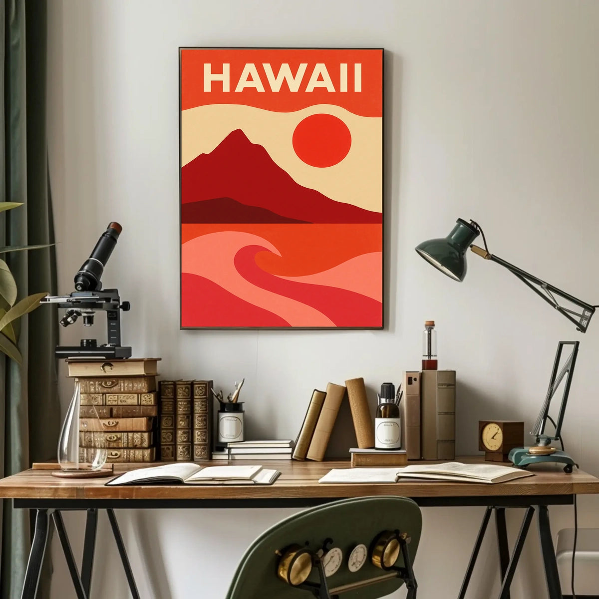 Hawaii Vibrant Landscapes Poster