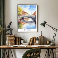 Dublin A Glimpse Of Ireland Poster
