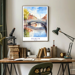 Dublin A Glimpse Of Ireland Poster