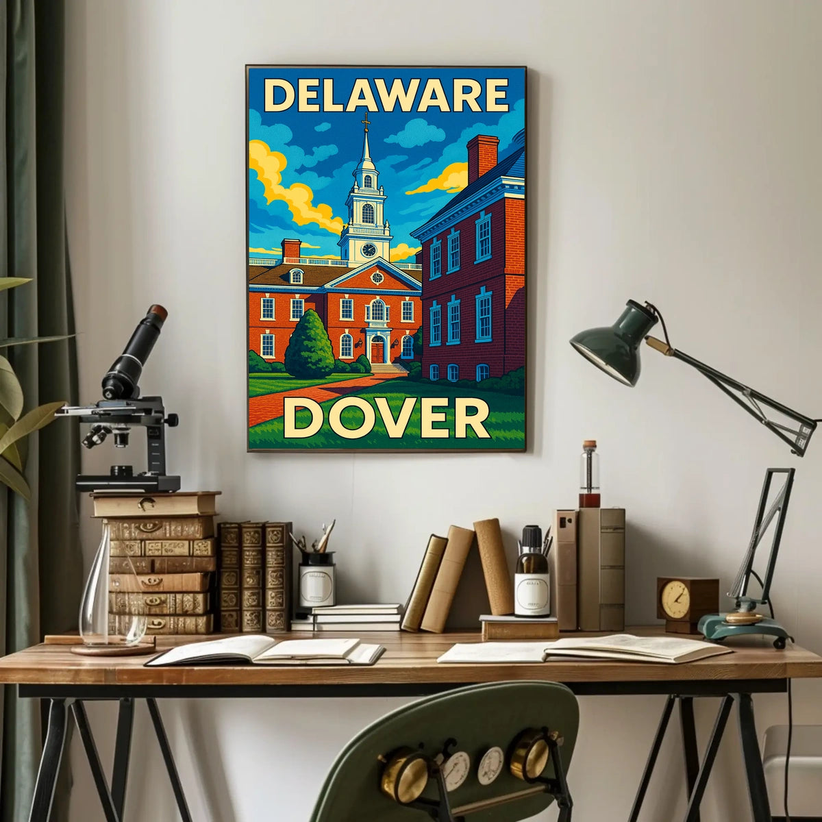 Delaware State Capitol Dover Poster