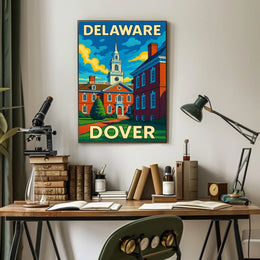 Delaware State Capitol Dover Poster