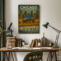 Chicago The Heart Of Winter Poster