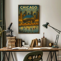 Chicago The Heart Of Winter Poster