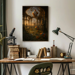 Surreal Circus Ruins Surreal Poster