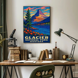 Glacier National Park Montana Poster