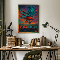 Red Baron Aviation Legend World War I Poster