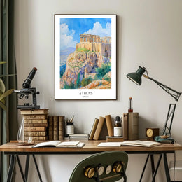 Athens Greece Poster