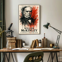 William McKinley 25th President Poster