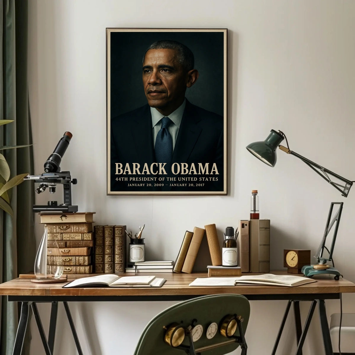 Barack Obama 44th President Poster Wall Art Decor For Home